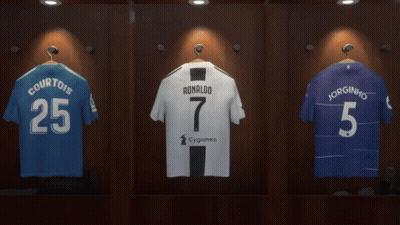 Man In Jorginho Jersey GIF