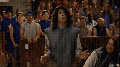 Man In Judge's Robe With Ondo Sign GIF