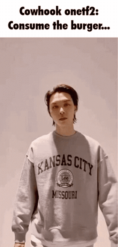 Man In Kansas City Missouri Sweatshirt GIF