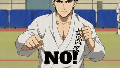 Man In Karate Uniform With No Shirt GIF