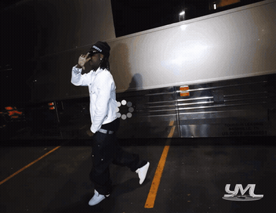 Man In Kings Hat Walking GIF