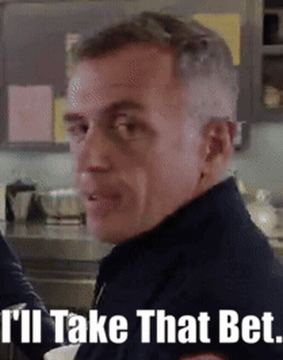 Man In Kitchen Saying Ill Take That Bet GIF