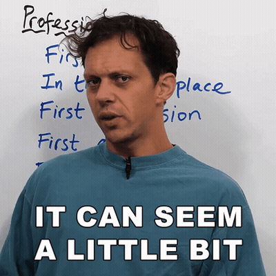 Man In Kitchen With NBC Logo GIF