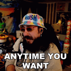 Man In Kush Hat Anytime You Want GIF