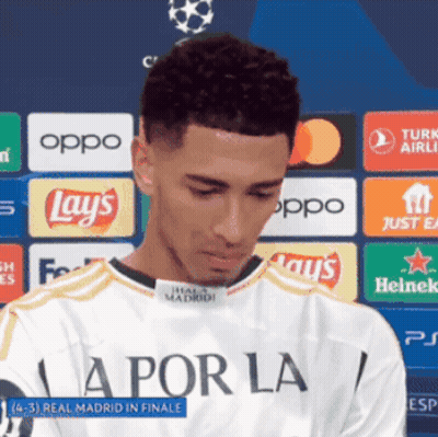 Man In La Por La Jersey Looking Down GIF