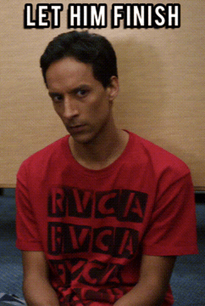 Man In Lab Coat Sits Next To Another Man Saying Completely Normal Phenomenon GIF