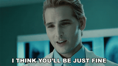 Man In Lab Coat Smiling You'll Be Fine GIF