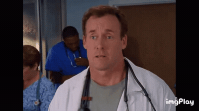 Man In Lab Coat Surprised GIF