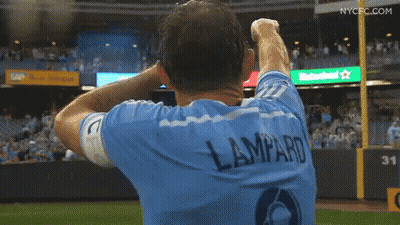 Man In Lampard Jersey Holding His Head GIF