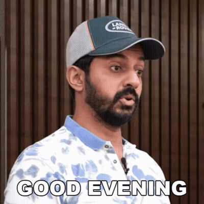 Man In Land Rover Hat Says Good Evening GIF
