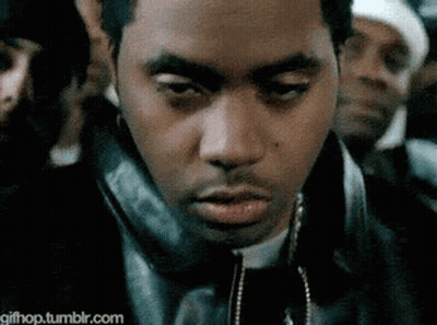 Man In Leather Jacket And Necklace GIF