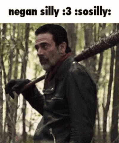Man In Leather Jacket Carrying Bat In Woods GIF