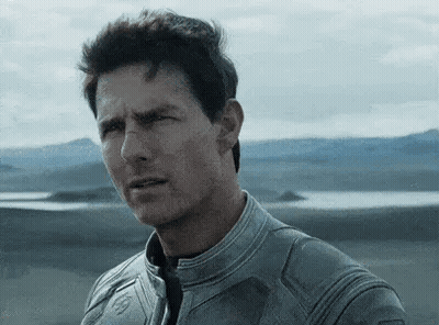 Man In Leather Jacket In Desert GIF