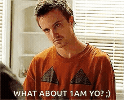 Man In Leather Jacket In Purple Room GIF