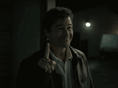 Man In Leather Jacket Making Middle Finger Gesture GIF