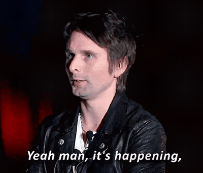 Man In Leather Jacket Saying Yeah Man It's Happening GIF