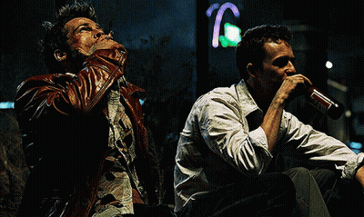 Man In Leather Jacket Smoking And Drinking Beer GIF
