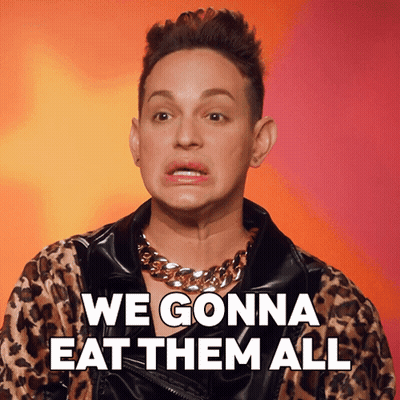 Man In Leopard Jacket Saying We Gonna Eat Them All GIF