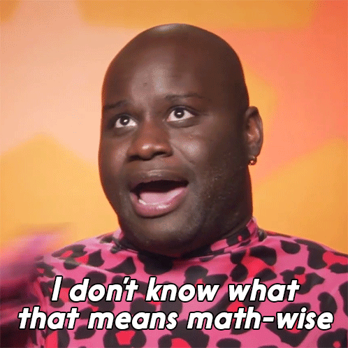 Man In Leopard Print Shirt I Don't Know Math-Wise GIF