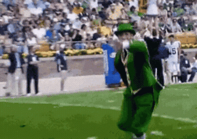 Man In Leprechaun Costume Dancing GIF