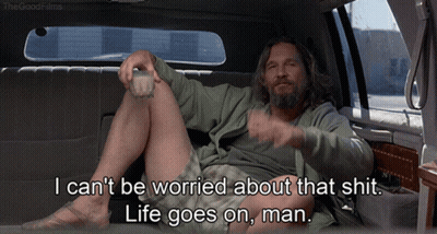 Man In Limousine Saying I Can't Be Worried About That Shit GIF