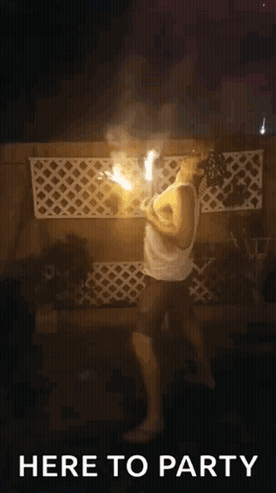 Man In Live Hat Beside Woman In Hood GIF