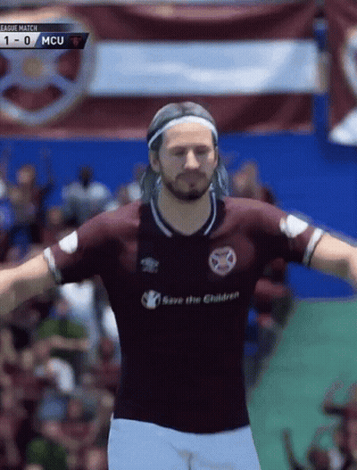 Man In Maroon Shirt Saying Save The Children GIF