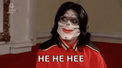 Man In Mask And Glasses Laughing He He Hee GIF