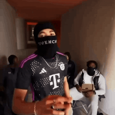 Man In Mask And T-Mobile Shirt GIF