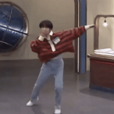 Man In Mask Dancing GIF