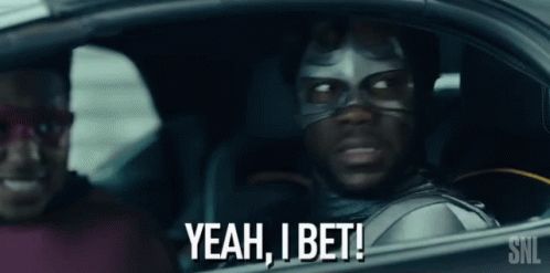 Man In Mask Saying Yeah Bet GIF