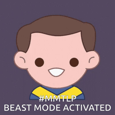Man In Mask Says Beast Mode Activated GIF