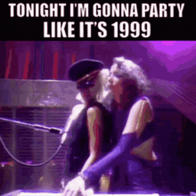 Man In Mask Spraying Woman In Store GIF