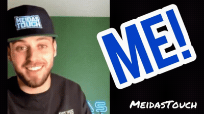 Man In Meidas Touch Hat GIF