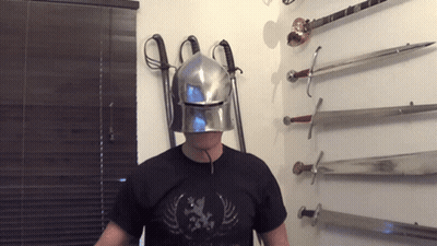 Man In Military Uniform Holding Rifle GIF