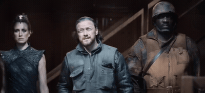 Man In Military Uniform Next To Woman GIF