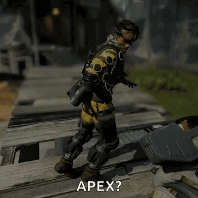 Man In Military Uniform Saying Apex GIF