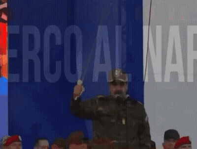 Man In Military Uniform Saying Erco Al Naf GIF