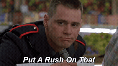 Man In Military Uniform Saying Put A Rush On That GIF