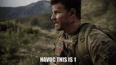 Man in Military Uniform Says Havoc This Is 1