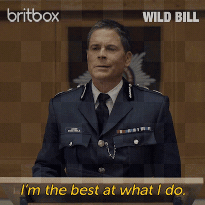 Man In Military Uniform Says I'm The Best At What I Do GIF