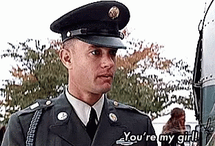 Man In Military Uniform Talking To Another Man GIF