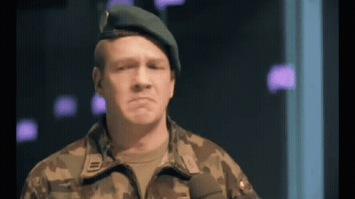 Man In Military Uniform U.S.A GIF