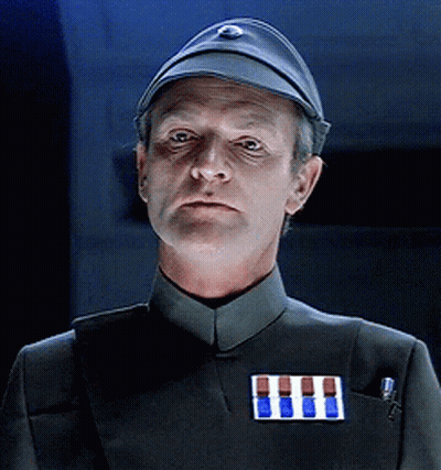 Man In Military Uniform With Emperor Badge GIF