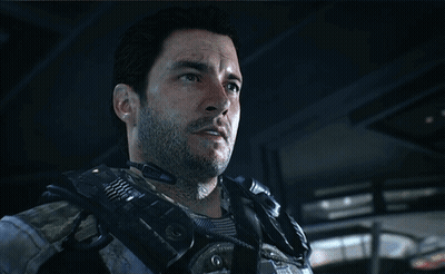 Man In Military Uniform With United States Air Force Badge GIF