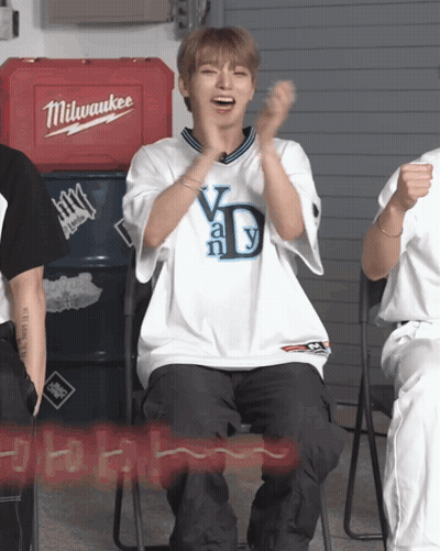 Man In Milwaukee Shirt Clapping GIF