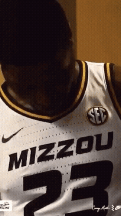 Man In Mizzou Jersey Number 23 GIF
