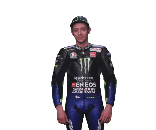 Man In Monster Energy Jacket Flexing Sticker