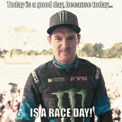 Man In Monster Shirt Says Good Day GIF