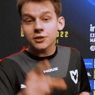Man In Mouz Shirt Pointing GIF